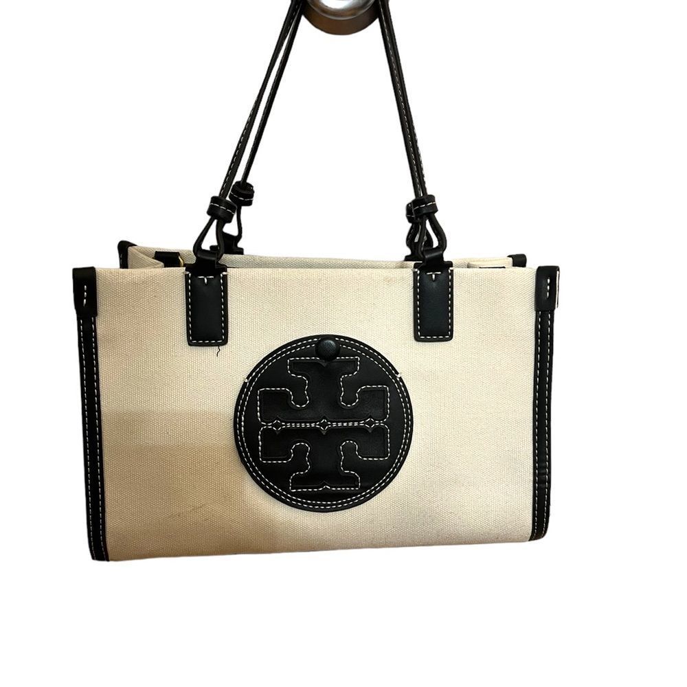 Tory Burch Ella Canvas Tote Bag